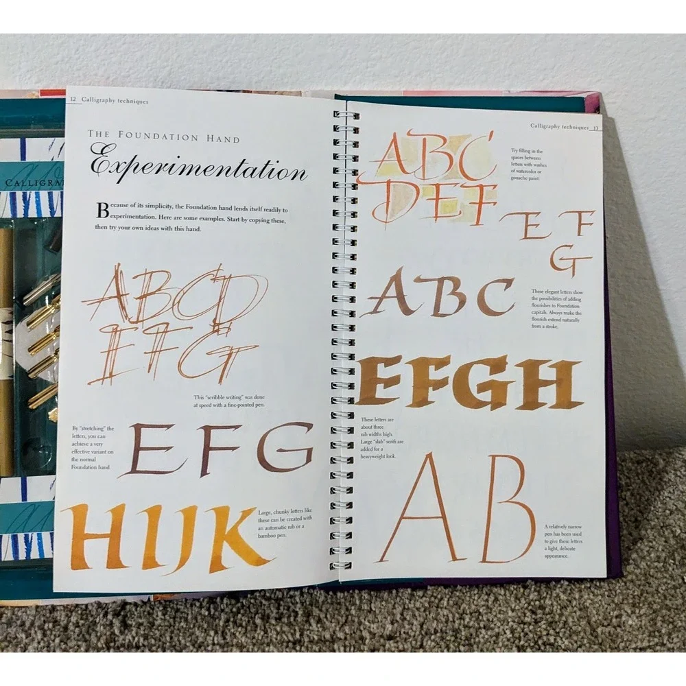 Calligraphy Masterclass‎ Book Kit Mary Noble Rachel Yallop Art Set